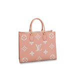 Louis Vuitton OnTheGo MM Bicolor Monogram Empreinte M46286