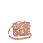 Louis Vuitton Pochette Metis Bicolor Monogram Empreinte M46302