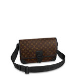 Louis Vuitton Archy Messenger MM Monogram Macassar Canvas M46328