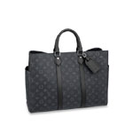 Louis Vuitton Sac Plat 24H Monogram Eclipse Canvas M46451