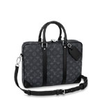 Louis Vuitton Porte-Documents Voyage PM Monogram Eclipse Canvas M46457