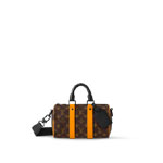 Louis Vuitton Keepall Bandouliere 25 Monogram Macassar M46687