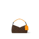 Louis Vuitton Soft Polochon MM Monogram Macassar Canvas M46691