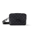 Louis Vuitton Steamer Messenger Monogram Eclipse M46795