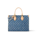 Louis Vuitton OnTheGo MM Monogram Denim M46871