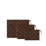 Louis Vuitton Trio Toilet Pouch Monogram Canvas M47195