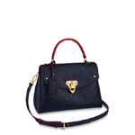 Louis Vuitton Georges MM Monogram Empreinte Leather in Blue M53945