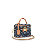 Louis Vuitton Vanity PM Monogram Jacquard Since 1854 in Blue M57403