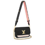 Louis Vuitton Lockme Tender Lockme Leather in Black M58557