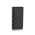 Louis Vuitton Brazza Wallet for Men in Monogram Eclipse Canvas M61697