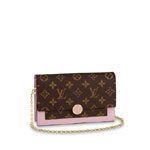 Louis Vuitton FLORE CHAIN WALLET Monogram M67405