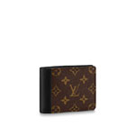 Louis Vuitton Multiple Wallet Monogram Macassar Canvas M69408