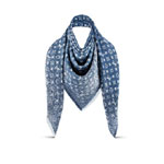 Louis Vuitton Denim Gradient Monogram Shawl S00 M77461