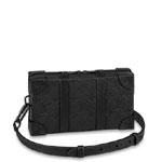 Louis Vuitton Soft Trunk Taurillon Monogram in Black M80224