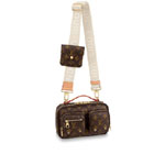 Louis Vuitton Utility Crossbody Monogram in Brown M80446