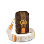 Louis Vuitton Flap Double Phone Pouch Monogram M81005