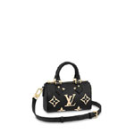 Louis Vuitton Nano Speedy Bicolor Monogram Leather M81456