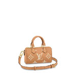 Louis Vuitton Nano Speedy Bicolor Monogram Empreinte M81457