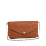 Louis Vuitton Luxury Monogram Leather Pochette Felicie Bag M81531