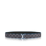 LV Initiales 40 mm Reversible Damier Graphite Canvas M9425U