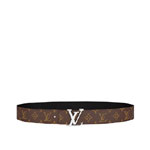 Louis Vuitton Initiales 40MM Reversible Monogram Macassar M9821S