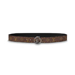 Louis Vuitton Circle 35mm Monogram Eclipse Canvas M9932S