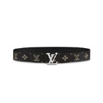 Louis Vuitton Shape 40MM Raffia Reversible Belt MP265S