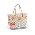 Louis Vuitton Neverfull MM Damier Azur Canvas N41065