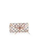 Louis Vuitton Foldable Jewellery Pouch Damier Azur Canvas N41421