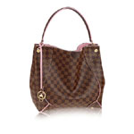 Louis Vuitton caissa hobo damier ebene canvas bag N41556