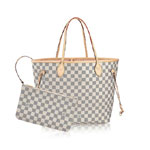 Louis Vuitton neverfull mm damier azur canvas bag N41605