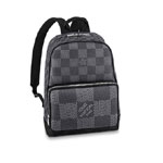 Louis Vuitton Campus Backpack Damier Graphite Canvas in Black N50009