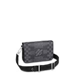 Louis Vuitton Studio Messenger Damier Graphite Canvas in Black N50013