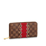 Louis Vuitton Zippy Wallet Damier Ebene N60145