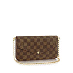 Louis Vuitton pochette felicie damier ebene N63032