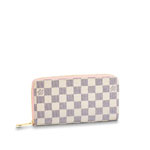 Louis Vuitton Zippy Wallet Damier Azur Canvas in Blue N63503