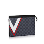 Louis Vuitton pochette voyage mm damier cobalt N64023