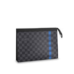 Louis Vuitton POCHETTE VOYAGE MM Damier Graphite Stripe N64444