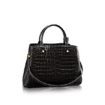 Louis Vuitton montaigne mm crocodile brillant N92324