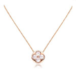 Louis Vuitton Color Blossom sun pendant pink gold Rose Q93520