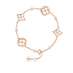 Louis Vuitton Color Blossom BB Multi Motifs Bracelet Pink Gold Q95596