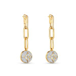 Louis Vuitton B Blossom Earrings Yellow Gold Diamond Q96791