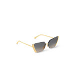 Louis Vuitton Moon Metal Cat Eye Sunglasses Z1993U