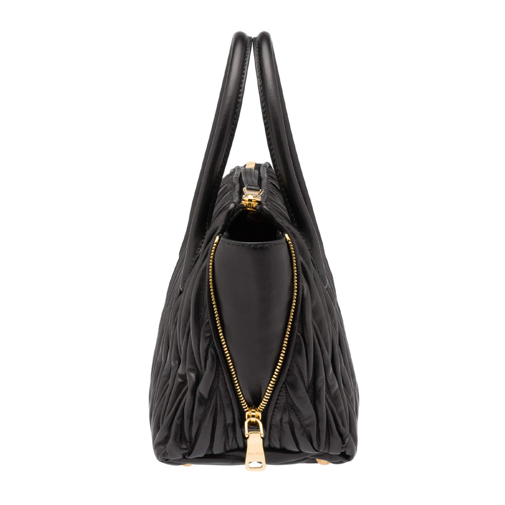 Miu Miu Matelasse nappa leather bag 5BA003 N88 F0002: Image 2