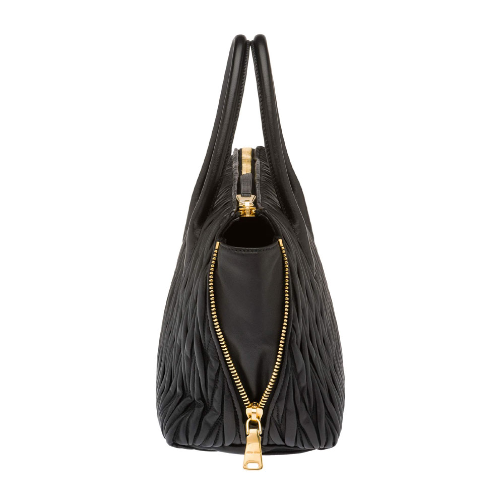 Miu Miu Nappa leather bag 5BB016 N88 F0002: Image 2