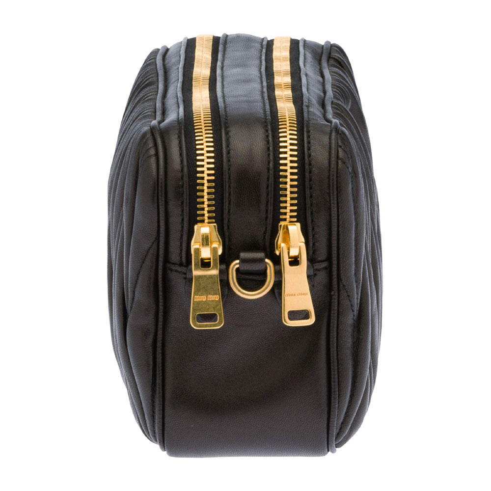 Miu Miu Matelasse nappa leather mini bag 5BH539 N88 F0002: Image 2