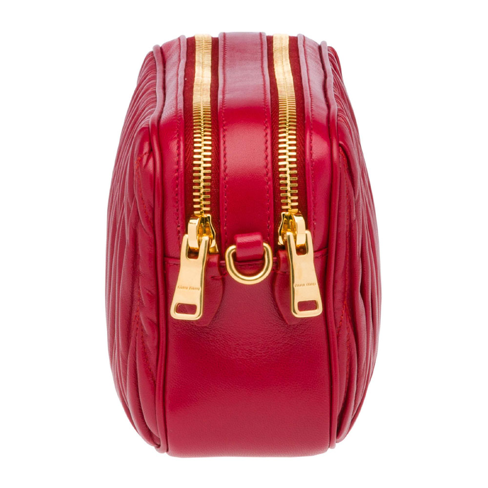 Miu Miu Matelasse nappa leather mini bag 5BH539 N88 F0D28: Image 2