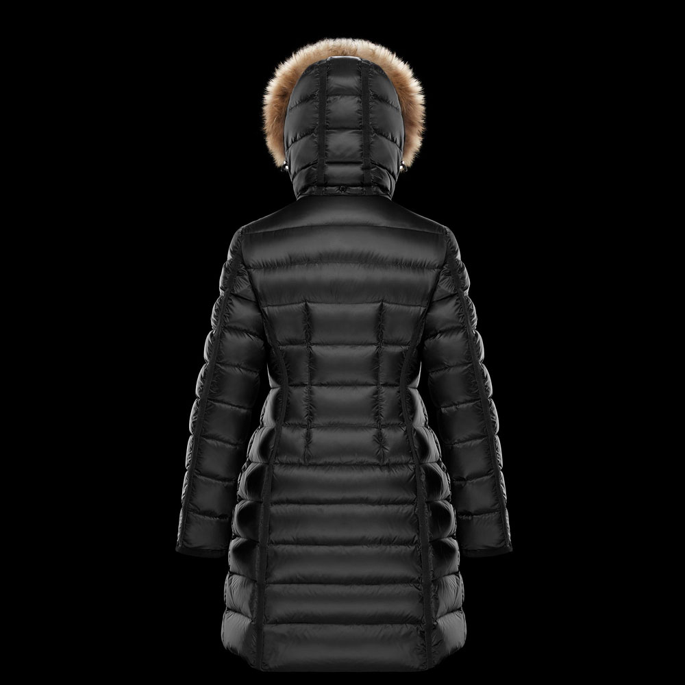 Moncler Hermifur Outerwear Black 093499001553048999: Image 2