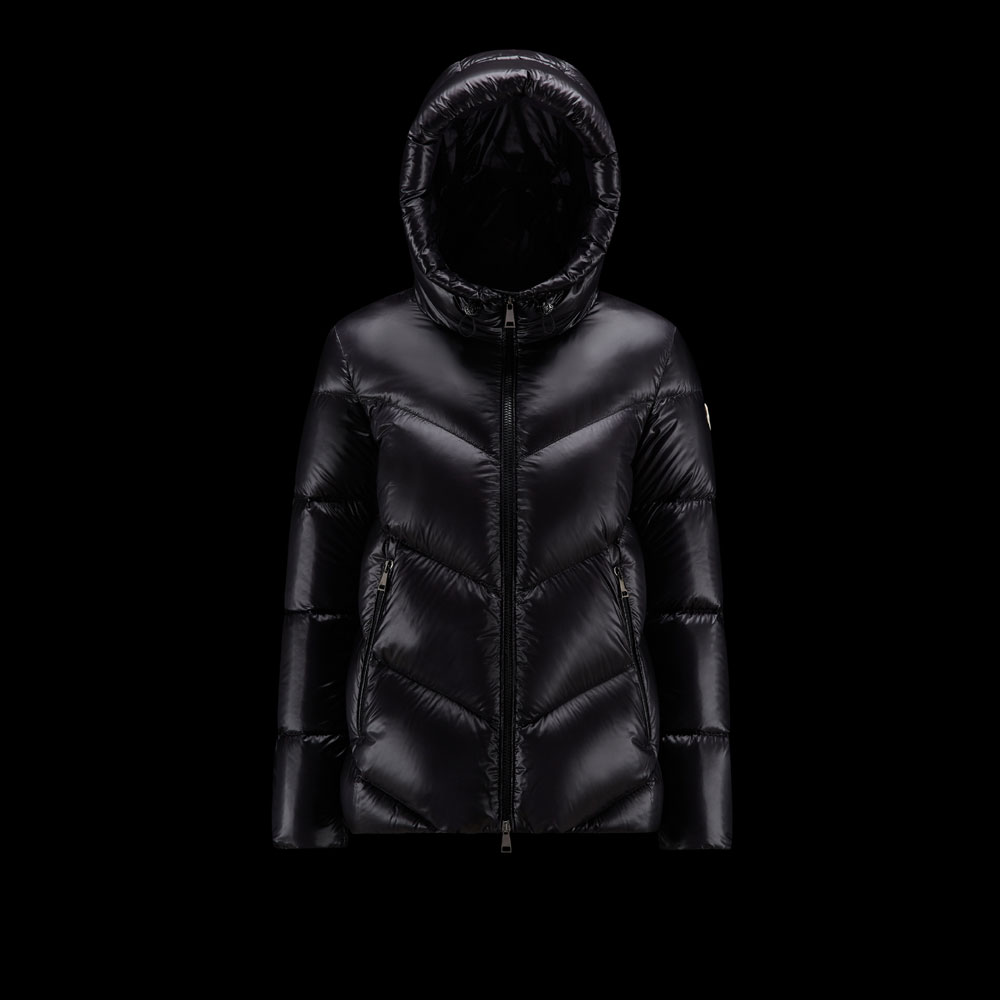 Moncler Black Chambon Short Down Jacket H20931A00048539AQ999: Image 1