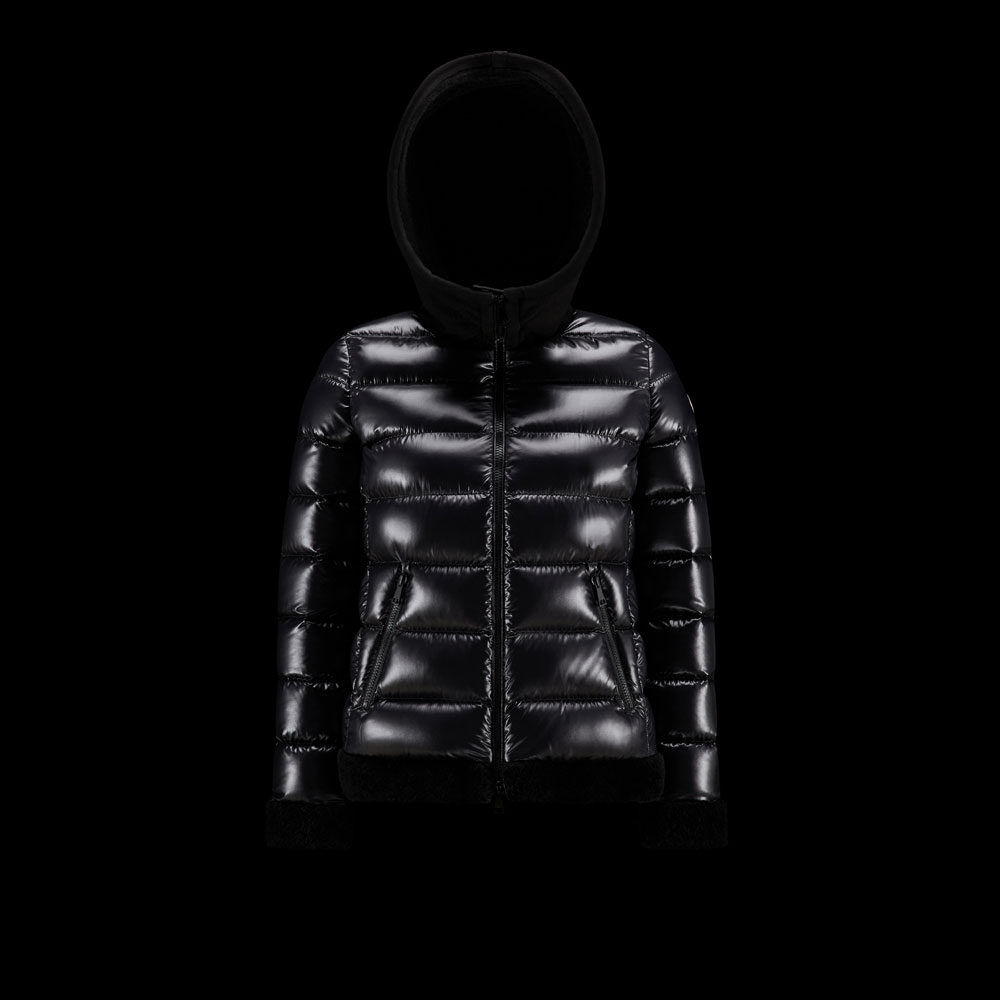 Moncler Black Guichard Short Down Jacket H20931A0010268950999: Image 1